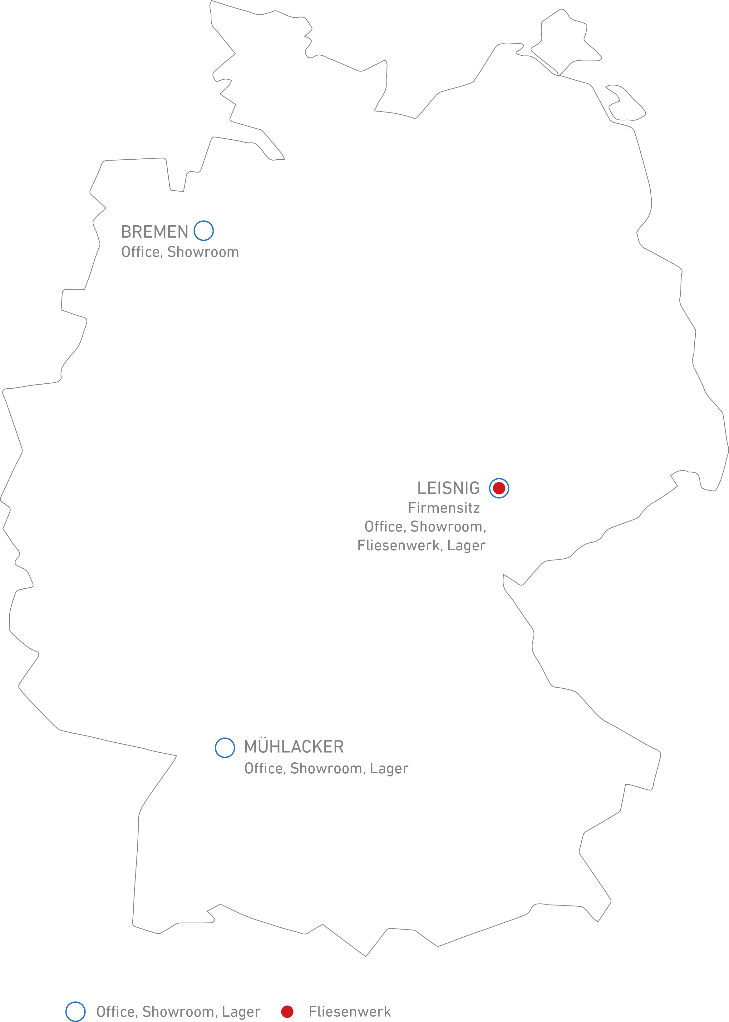 Standorte Panariagroup Deutschland